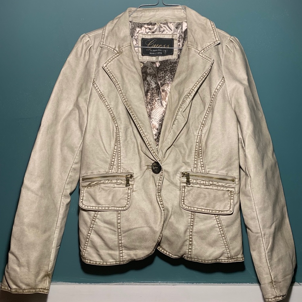 Guess Leather Jacket